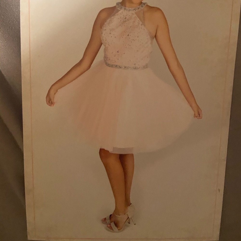 Super cute & very formal pink dress